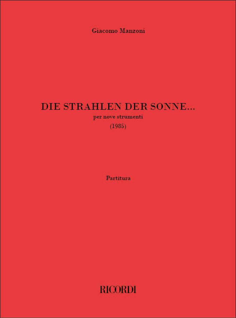 Die Strahlen der Sonne...